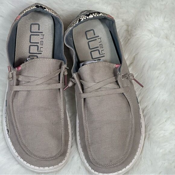 Hey Dude Light Brown Casual Loafers - Picture 1 of 10